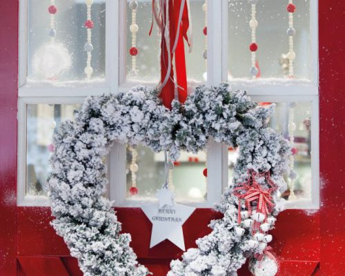 Heart shaped wreath