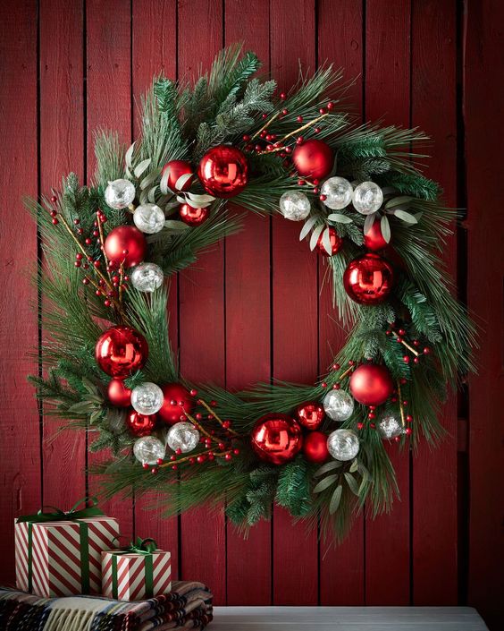 Door Wreath- horchow.com