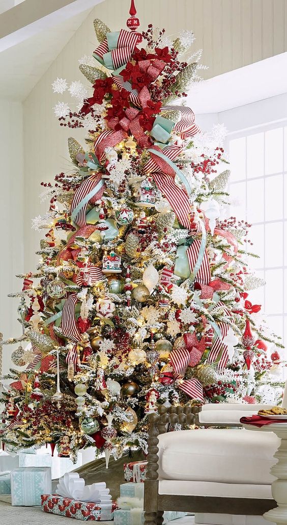 tree topper bow-frontgate