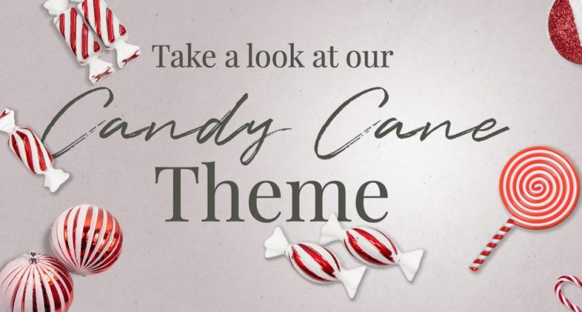 candy cane banner