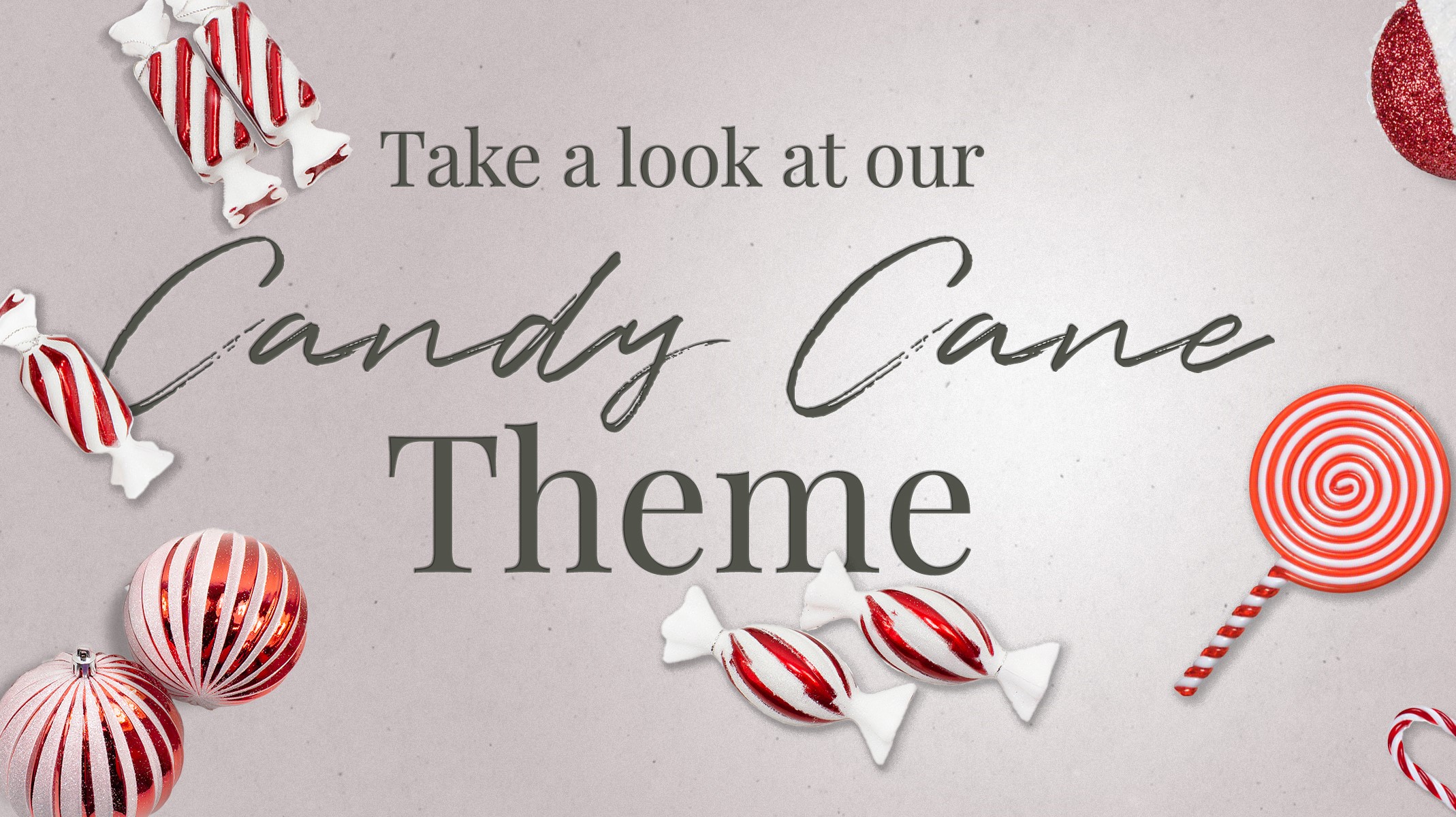 candy cane banner