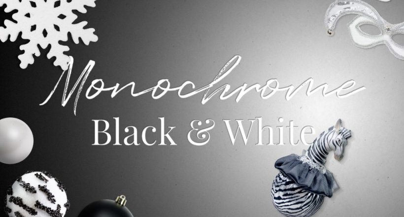 monochrome banner